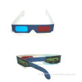 Full Hd Red Cyan Paper 3d Vision Discover Glasses Light Speed For 3d Book / Games